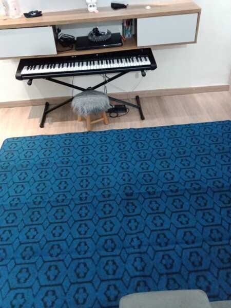 Tapete Sala Quarto, 1,50x2,00 Carpete Azul - 2