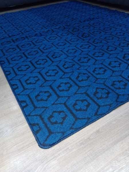 Tapete Sala Quarto, 1,50x2,00 Carpete Azul - 6