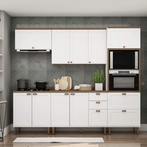 Conjunto Cozinha 5 Módulos Cb0062 Linha Iluminata Genialflex