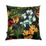 Capa de Almofada Waterblock Impermeável Antimofo Antiácaro Área Externa 45cmx45cm:Flor Hibisco Verme - 3