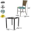 Ver imagem 3 de Mesa Cozinha Cadeiras Gramado Pequi Jogo De Jardim