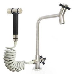 Torneira Cozinha Aço Inox 304 com Ducha Stone Rlsy285 - 1