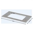 Ver mais imagens de Cozinha Modulada Cooktop 4 Peças 8 Portas 3 Gavetas com Tampo Henn Americana