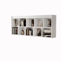 Estante Decorativa e Livreiro Multiuso Horizontal 10 Nichos - 2