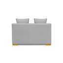 Ver imagem 4 de Sofa Beny Slim Sala de Estar Linho Cinza - Madeira Prima