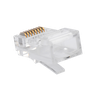 Conector Rj45 para Cabo de Rede Upt Cat5e Intelbras Conex 1000 Transparente 50 Unidades - 5