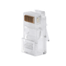 Conector Rj45 para Cabo de Rede Upt Cat5e Intelbras Conex 1000 Transparente 50 Unidades - 3