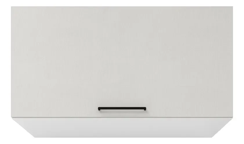 Armário de Cozinha Aéreo 70cm Cinza e Branco Mdf-lavanderia - 1