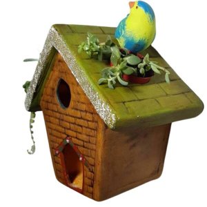 Casinha Porta Flores Para Parede Ou Muro