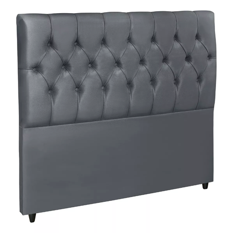 Cabeceira Box Estofada Veludo Cama Queen Bruna 160 