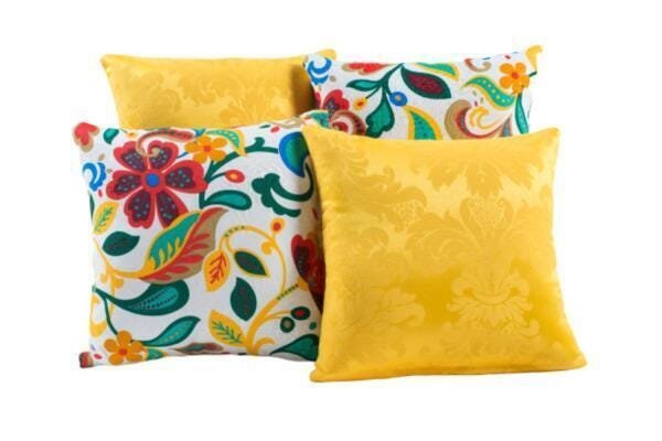 Kit De Almofadas Cheias Decorativas 42X42Cm 5 Peças - 1