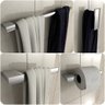 Kit de Acessórios para Banheiro Cromado Master 4 Peças - 1