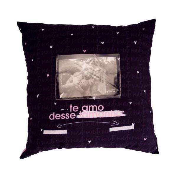 Almofada 45 X 45 Com Foto - Te Amo Mãe - 1