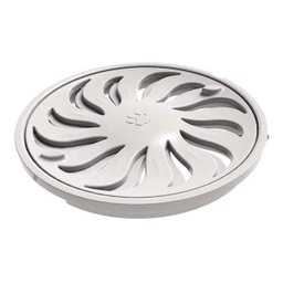 Ralo Grelha Pvc Abre/fecha Redonda Branca Dn 150 Tigre - 1