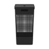 Cesto de Roupa Grid Preto 49 L com Tampa 38 x 28 x 55,2 cm - 2