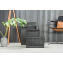 Ver imagem 5 de Cesto de Roupa Grid Preto 49 L com Tampa 38 x 28 x 55,2 cm