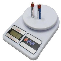 Balança Digital de Cozinha ALTA Precisão 1 a 10 KG Branca - 3