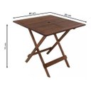 Ver imagem 6 de Conjunto Mesa 70 com 4 Cadeiras Roma Furo para Ombrelone