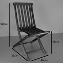 Ver imagem 7 de Conjunto Mesa 70 com 4 Cadeiras Roma Furo para Ombrelone