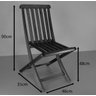 Conjunto Mesa 70 com 4 Cadeiras Roma Furo para Ombrelone - 7