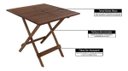 Ver imagem 3 de Conjunto Mesa 70 com 4 Cadeiras Roma Furo para Ombrelone