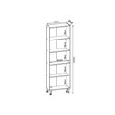 Ver imagem 4 de Paneleiro de Cozinha Conecta C/ 4 Portas Off White/ebano - Genialflex