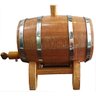 Barril De Carvalho Mini 1 Litro Artesanal Aros Aço Inox - 3