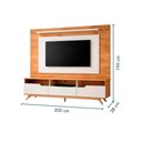 Ver imagem 4 de Estante Home Valdemóveis Diplomata 3 Portas para Tvs até 60"