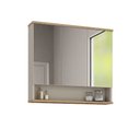 Ver imagem 2 de Espelheira Aqua 76cm Estilare Esp4004 Nude/carvalho