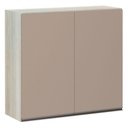 Ver imagem 1 de Armário Luciane 80cm 2 Portas Luci Legno Crema C/Connect