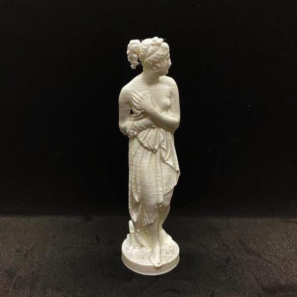 Decoração Vintage Vênus Itálica Branco Perolado Bugingaria - 2