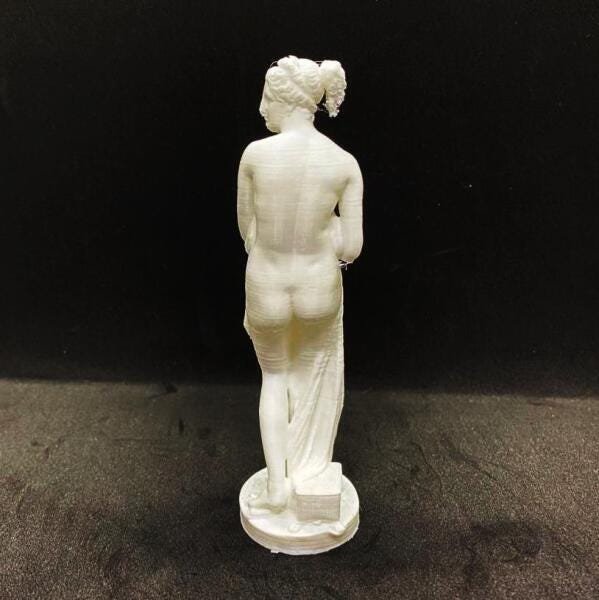 Decoração Vintage Vênus Itálica Branco Perolado Bugingaria - 3