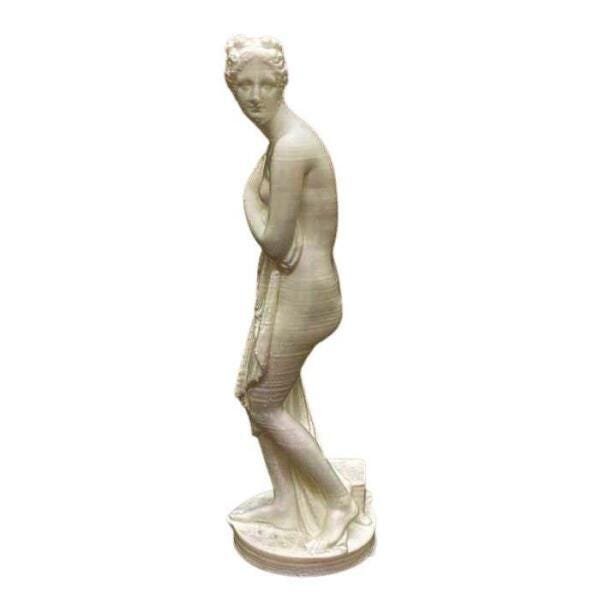 Decoração Vintage Vênus Itálica Branco Perolado Bugingaria - 1