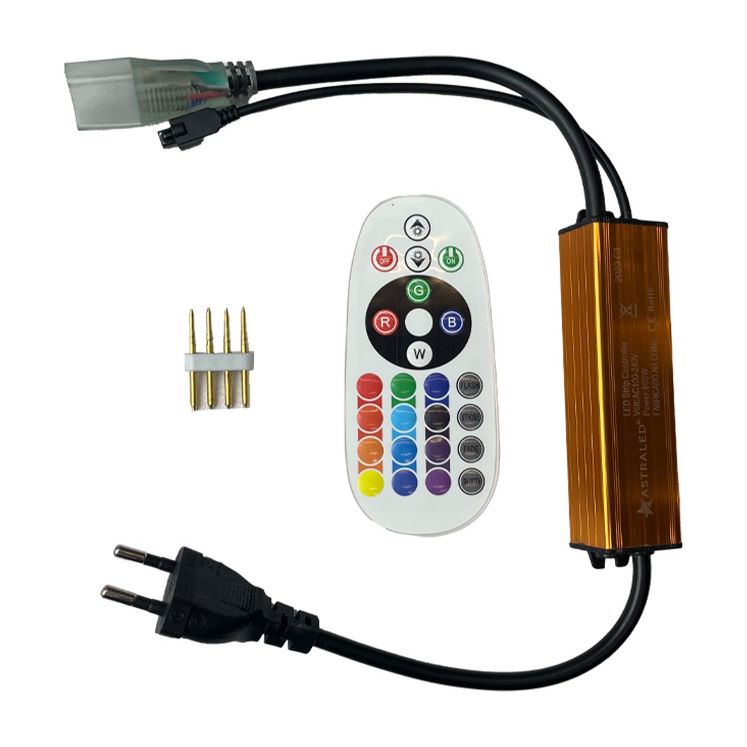 Controladora Mangueira Led Rgb até 30m