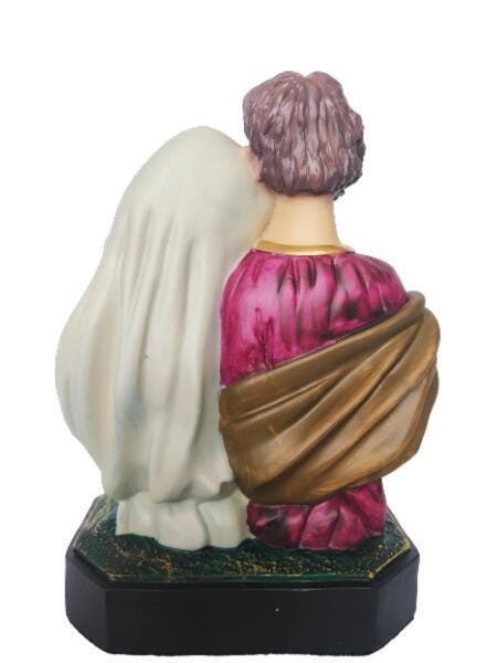Imagem De Sagrada Familia 20Cm Busto Em Resina - 3