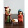 Enfeite De Natal Presépio Sagrada Família 3 Peças - 7