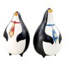 Artesanato Em Cabaça: Kit Com Dois Pinguins (K095) - 3