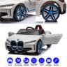 Carro Elétrico Infantil Bmw I14 12v Branco com Controle Remoto Zippy Toys - 5