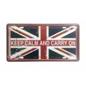 Placa Decorativa Em Metal Keep Calm And Carry On PL362 - 1