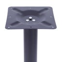 Ver imagem 3 de Mesa Bistrô Zeta 111,50 Cm (altura) com Tampo em Mdp Redonda 70 Cm Branco
