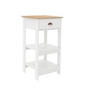 Ver imagem 1 de Mesa Lateral Aparador Colonial com 1 Gaveta MB2012 Mel Branc