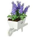 Ver imagem 1 de Carriola Lavanda Lilas Artificial