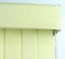 Ver imagem 5 de Persiana Vertical em Tecido com Bando Crisdan Largura 1,50 X 1,30 Altura Creme