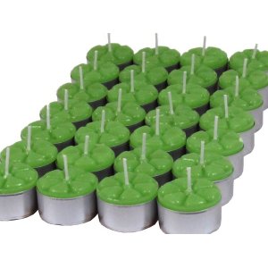 Velas Aromáticas de Eucalipto cor verde 12 unidades Rechaud
