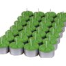 Velas Aromáticas de Eucalipto cor verde 12 unidades Rechaud - 1
