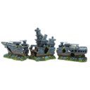 Ver imagem 2 de Enfeite De Resina Navio Fragata Grande B39