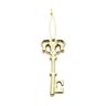 Enfeite Chave Decorativa De Porcelana Scepter Key Dourada - 1