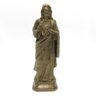 Estátua Escultura Sagrado Coração de Jesus Bordado 28 cm - 1