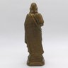 Estátua Escultura Sagrado Coração de Jesus Bordado 28 cm - 2