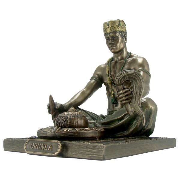 Estatueta Orixá Orunla - Deus da sabedoria e advinhação. - 2